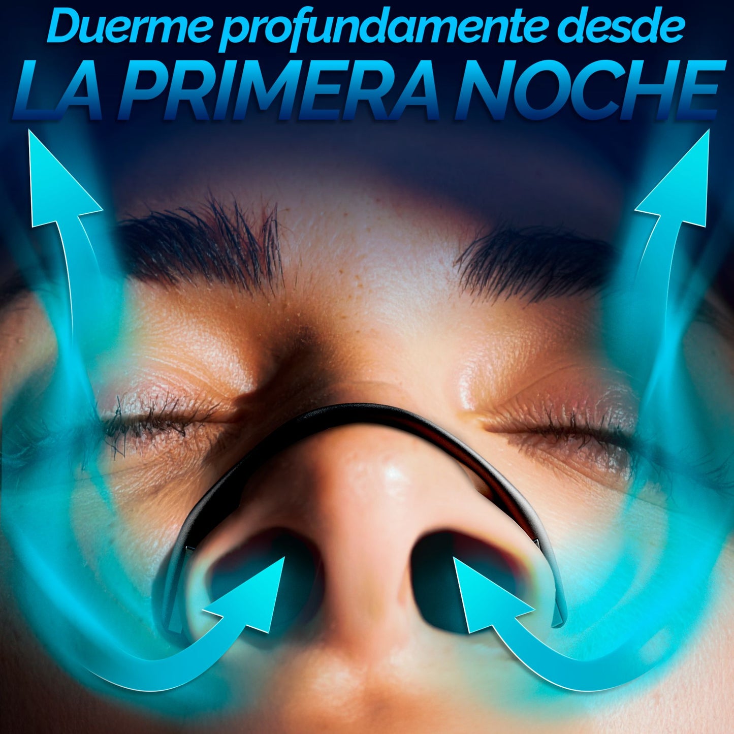 DreamTape® Tiras Nasales Magnéticas para Dormir – Kit Premium 4 Bandas + 60 Parches
